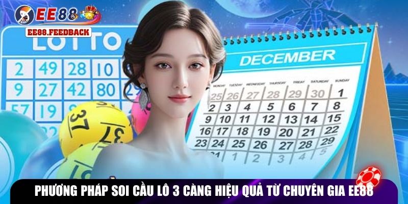 Phương pháp soi cầu lô 3 càng hiệu quả từ chuyên gia EE88